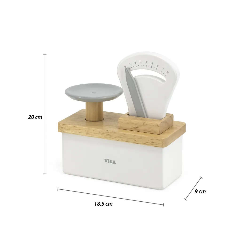 VIGA Drewniana Waga Sklepowa