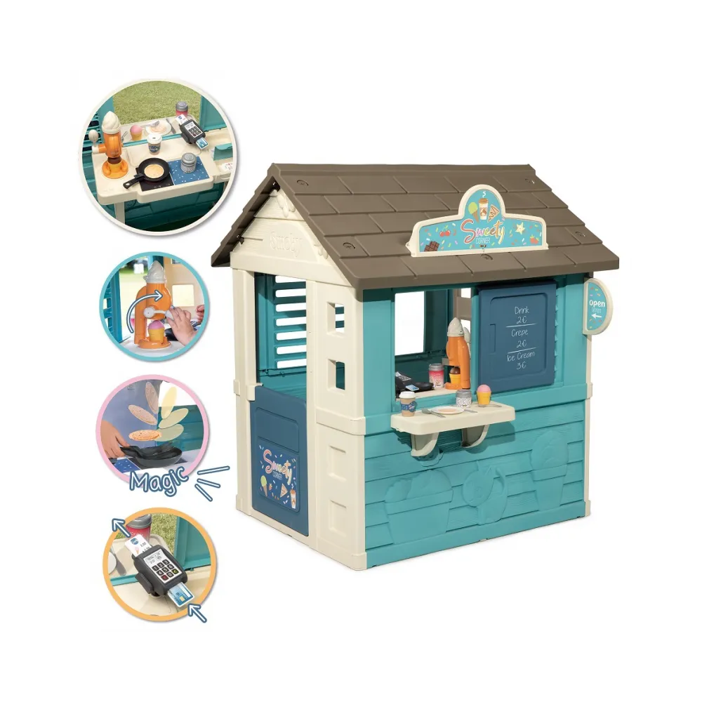 SMOBY Domek Ogrodowy Lodziarnia Sweety Corner