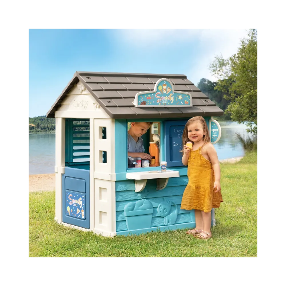 SMOBY Domek Ogrodowy Lodziarnia Sweety Corner