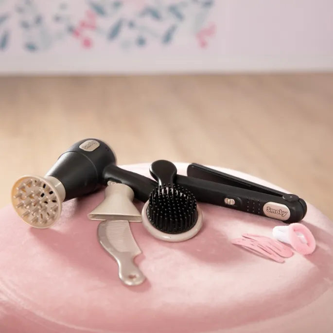 Fryzjerski zestaw z akcesoriami do kreatywnej zabawy dla dzieci