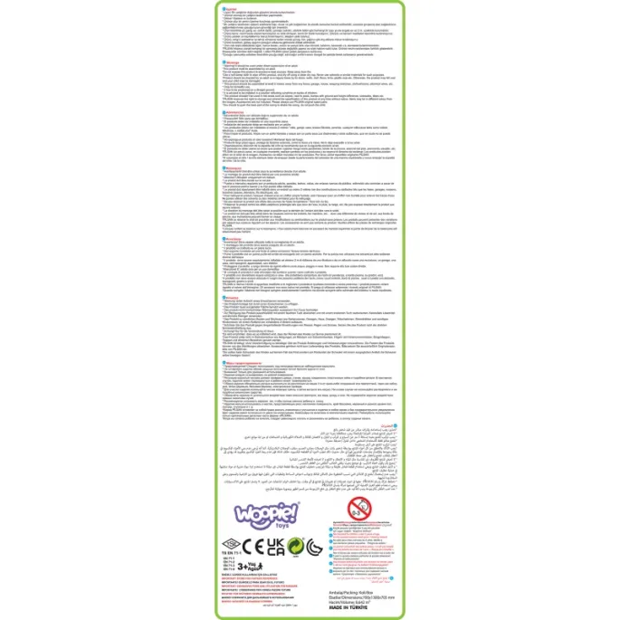 Widok na huśtawkę i zjeżdżalnię w zestawie WOOPIE 3w1 dla dzieci.