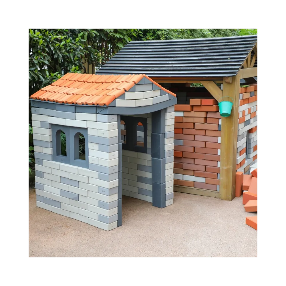 CLASSIC WORLD EDU Mega Klocki Konstrukcyjne Cegiełki EVA Miękkie do Budowania 55 szt.