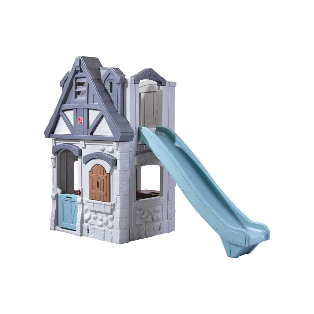 STEP 2 Domek Zamek Plac Zabaw Zjeżdżalnia dla Dzieci 2w1