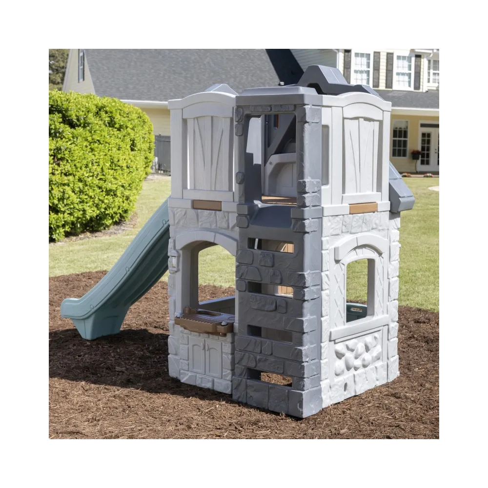 STEP 2 Domek Zamek Plac Zabaw Zjeżdżalnia dla Dzieci 2w1