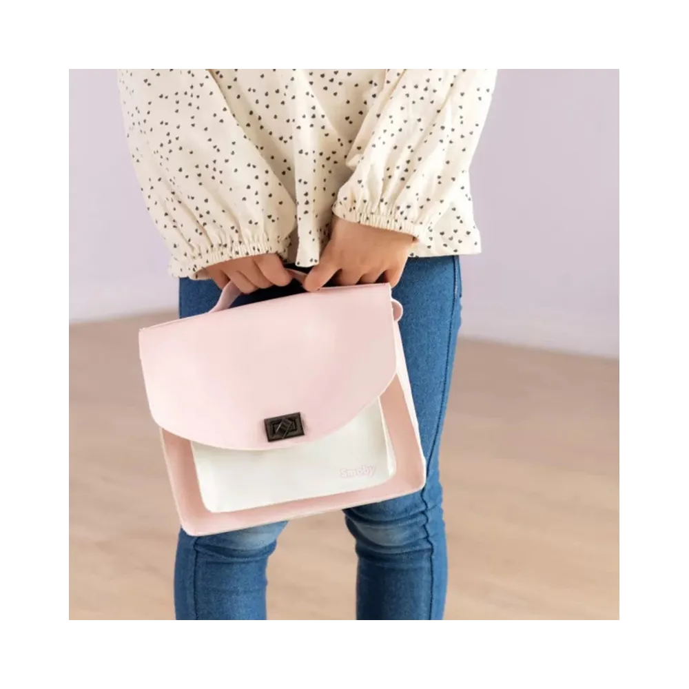 Dwie przegródki torebki dla łatwego przechowywania drobiazgów