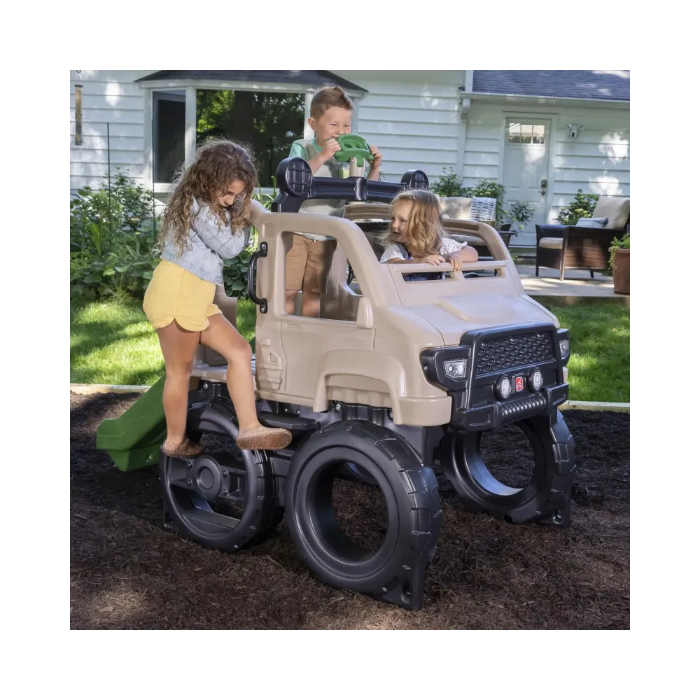 STEP2 Safari Truck Plac Zabaw Zjeżdżalnia