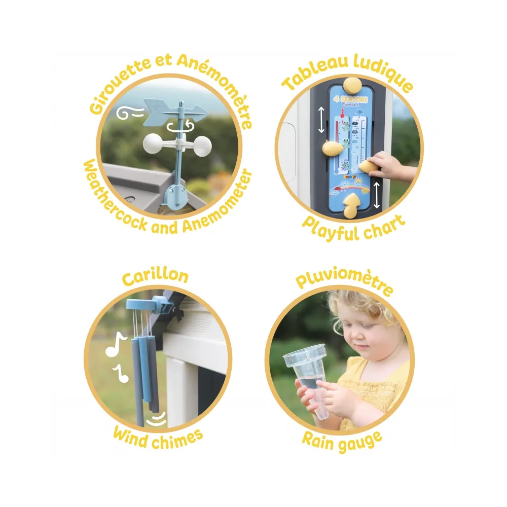 SMOBY Domek Ogrodowy 4 Pory Roku