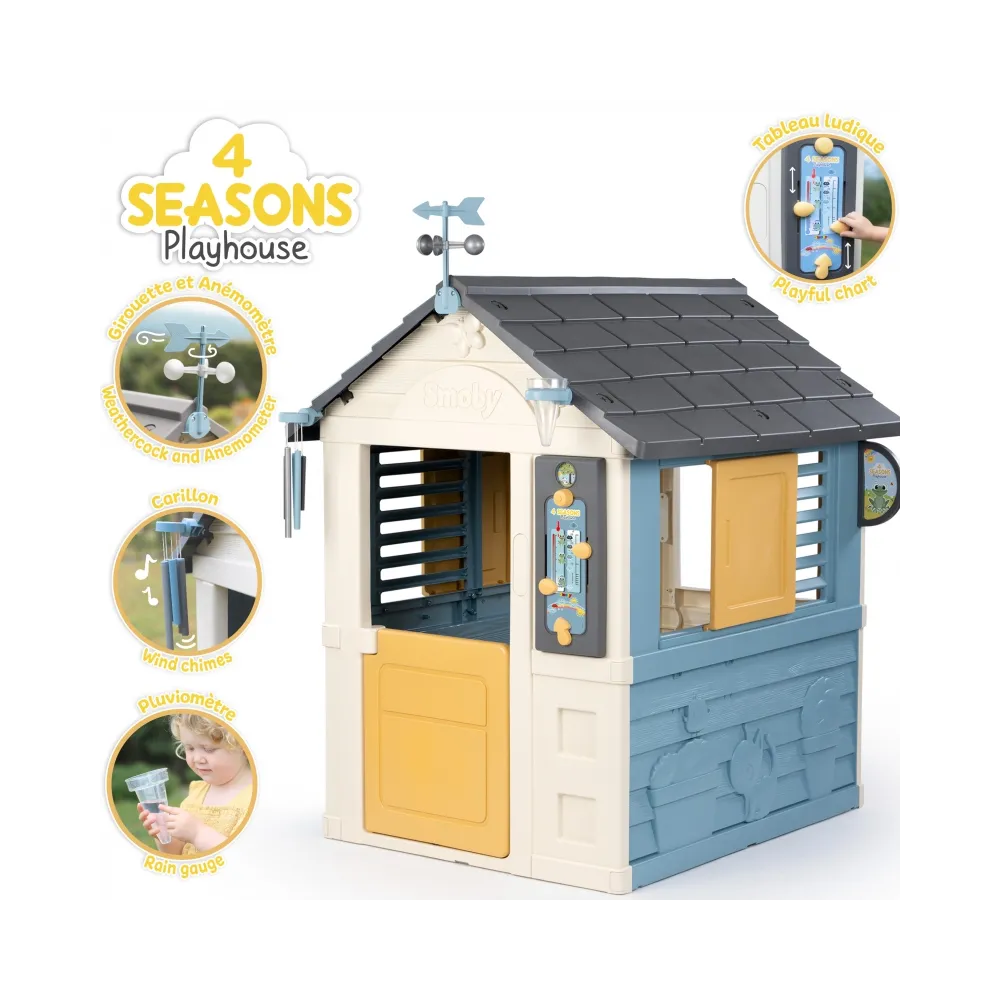 SMOBY Domek Ogrodowy 4 Pory Roku