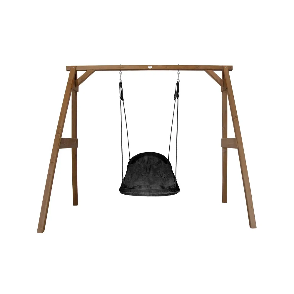 AXI Huśtawka Drewniana Roxy Nest Brązowa