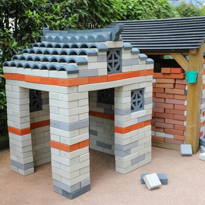 Klocki EVA do tworzenia zamków i domków