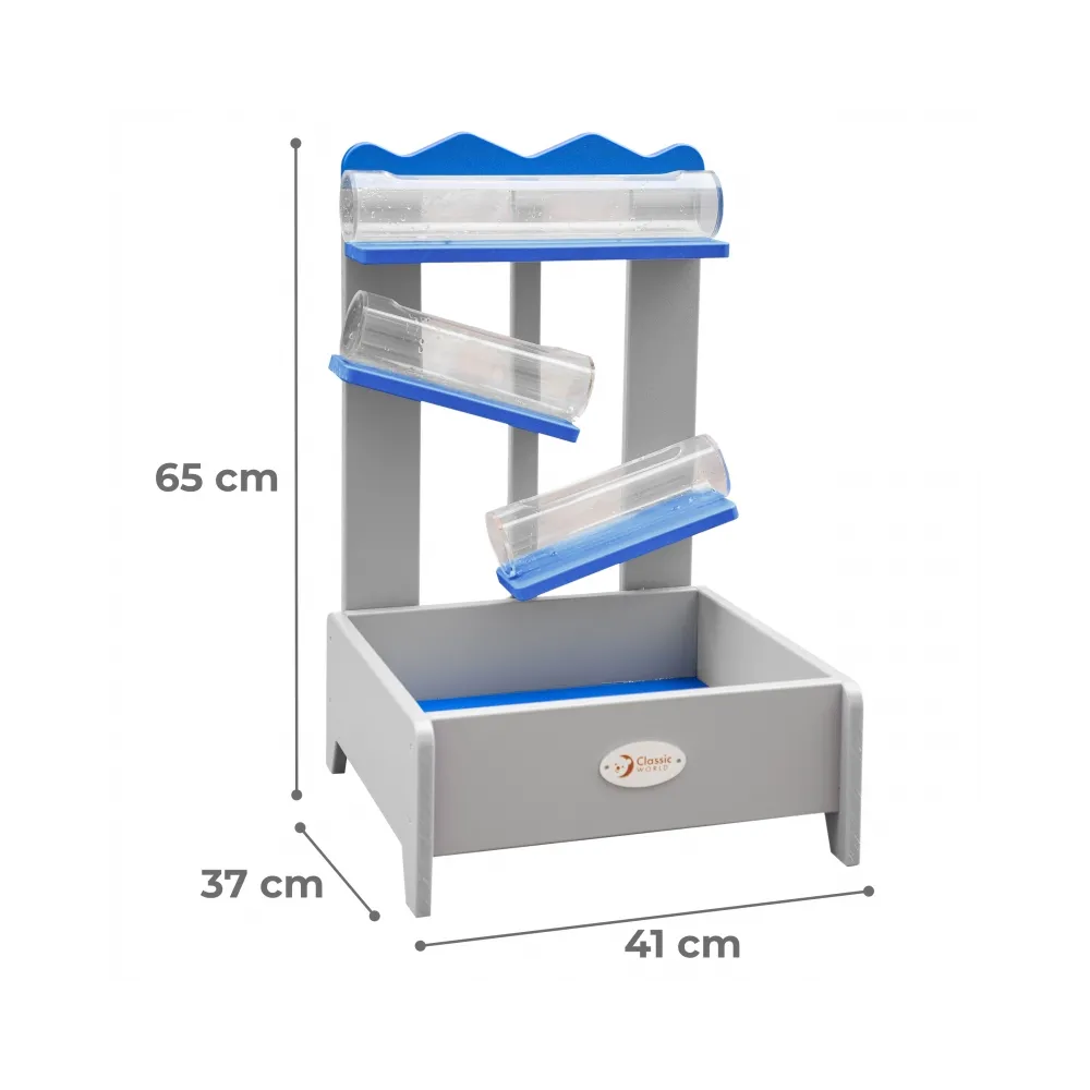 CLASSIC WORLD EDU Plac Zabaw Zabawka Wodna Rynny - Zestaw Doświadczalny