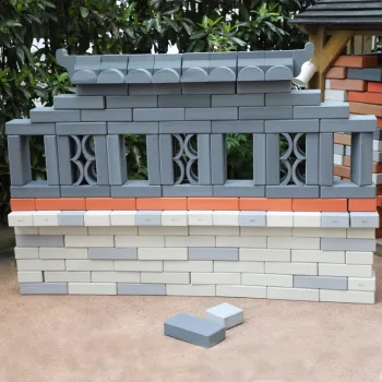 CLASSIC WORLD EDU Mega Klocki Konstrukcyjne Cegiełki EVA Miękkie do Budowania 90 el.