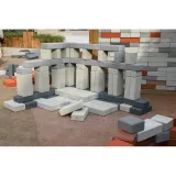 CLASSIC WORLD EDU Mega Klocki Konstrukcyjne Cegiełki EVA Miękkie do Budowania 90 el.