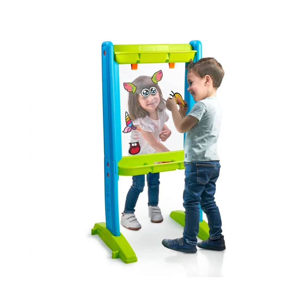 Dwustronna tablica do rysowania dla dzieci w różnorodnych kolorach