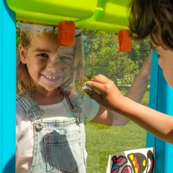 Obustronna tablica FEBER do rozwijania umiejętności manualnych