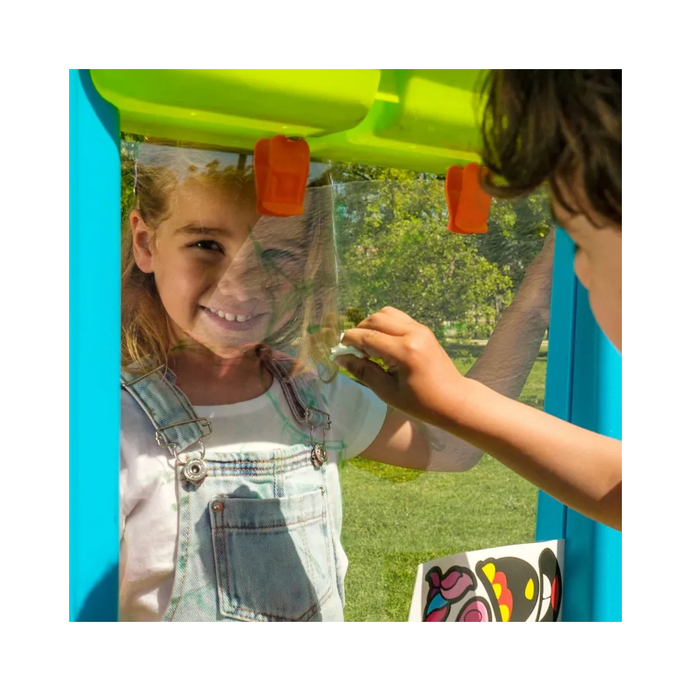 Obustronna tablica FEBER do rozwijania umiejętności manualnych