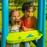 Zestaw do rysowania z markerami i tacką na przybory