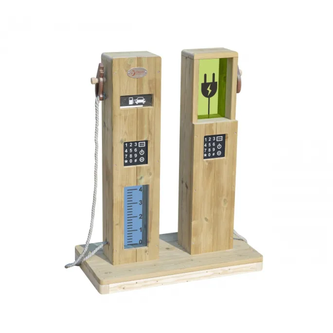 Innowacyjna stacja 2 w 1 do tankowania i ładowania pojazdów.