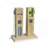 Innowacyjna stacja 2 w 1 do tankowania i ładowania pojazdów.