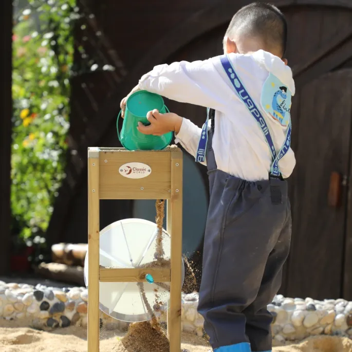 Młyn na piasek z nietoksycznym impregnatem