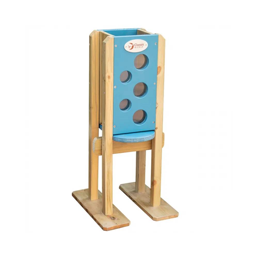 CLASSIC WORLD EDU Eko Skrzynka na Piasek Zabawka do Piaskownicy Żółty od 3 lat