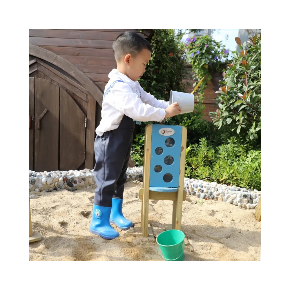 CLASSIC WORLD EDU Eko Skrzynka na Piasek Zabawka do Piaskownicy Żółty od 3 lat