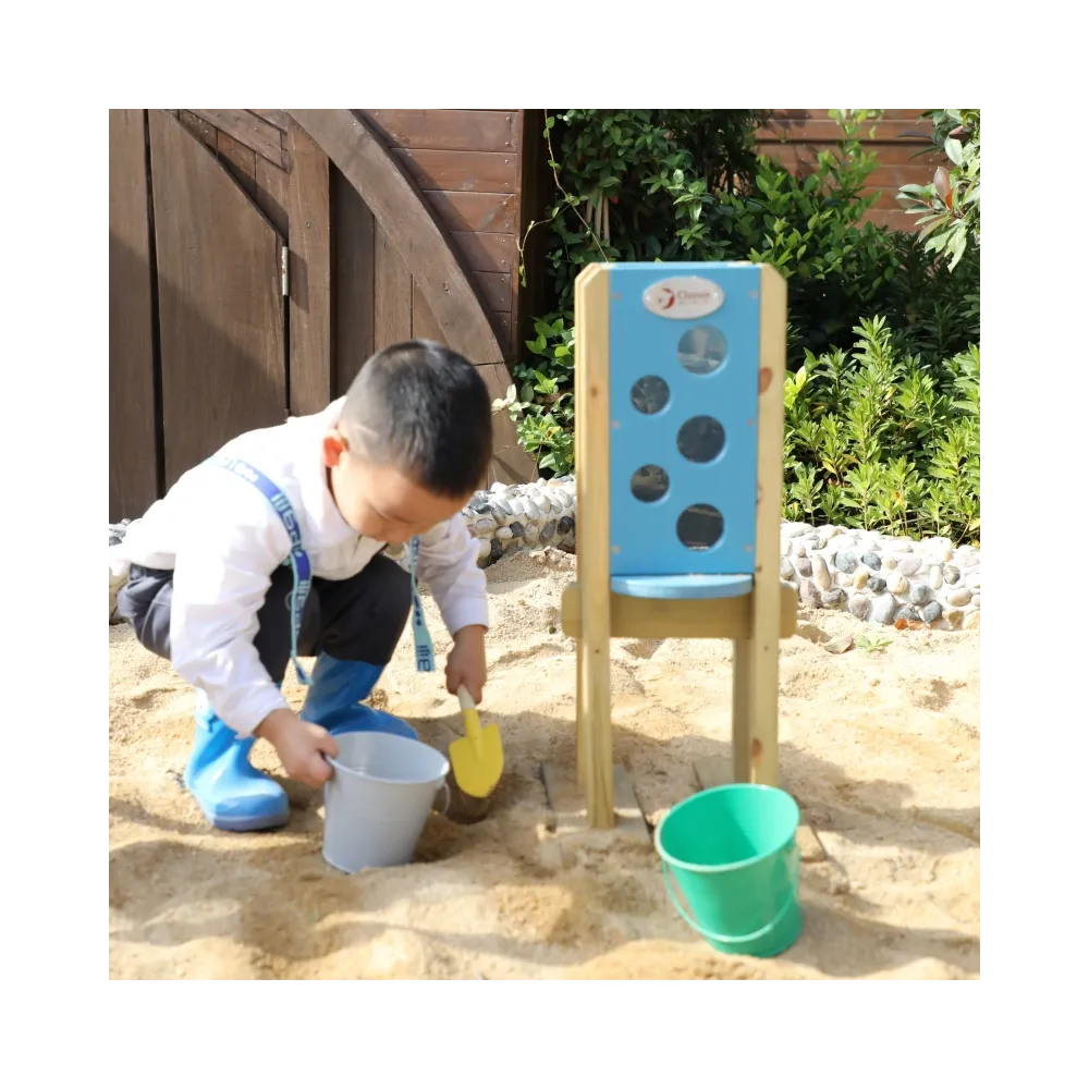 CLASSIC WORLD EDU Eko Skrzynka na Piasek Zabawka do Piaskownicy Żółty od 3 lat