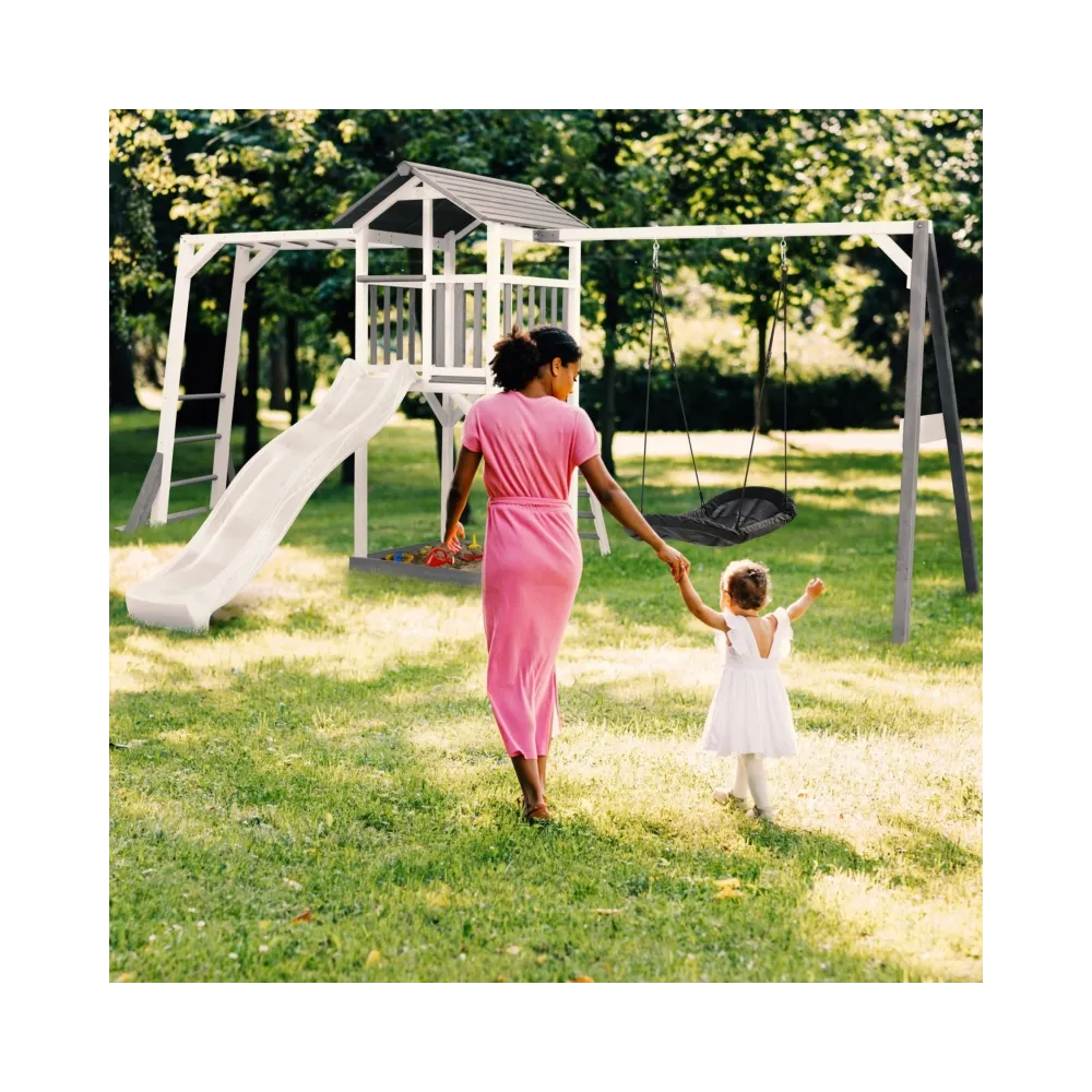 AXI plac zabaw z drabinką i zjeżdżalnią