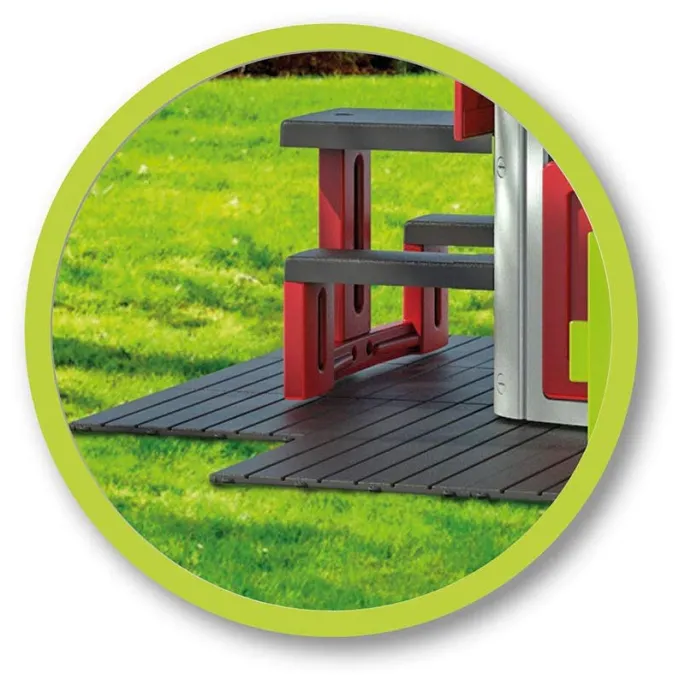 Zestaw 6 paneli podłogowych do domków SMOBY