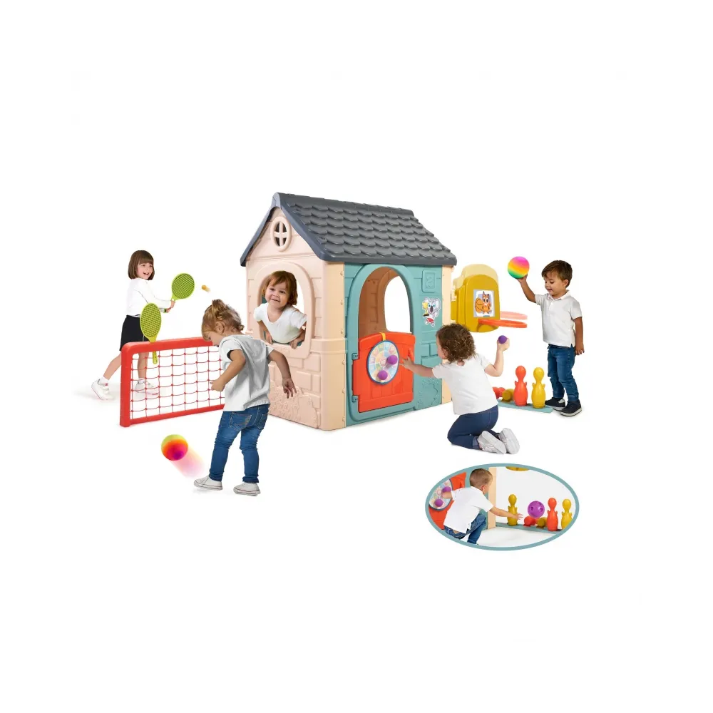 Domek z grami dla aktywnych maluchów