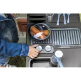 Kuchnia z grillem i zlewem dla maluchów