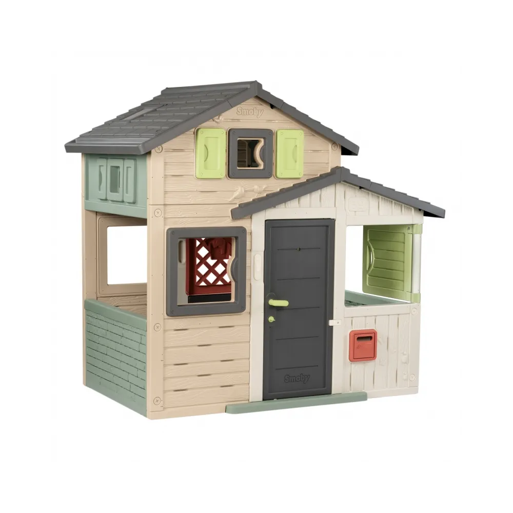 Domek ogrodowy Smoby Life Evo z realistycznymi akcesoriami