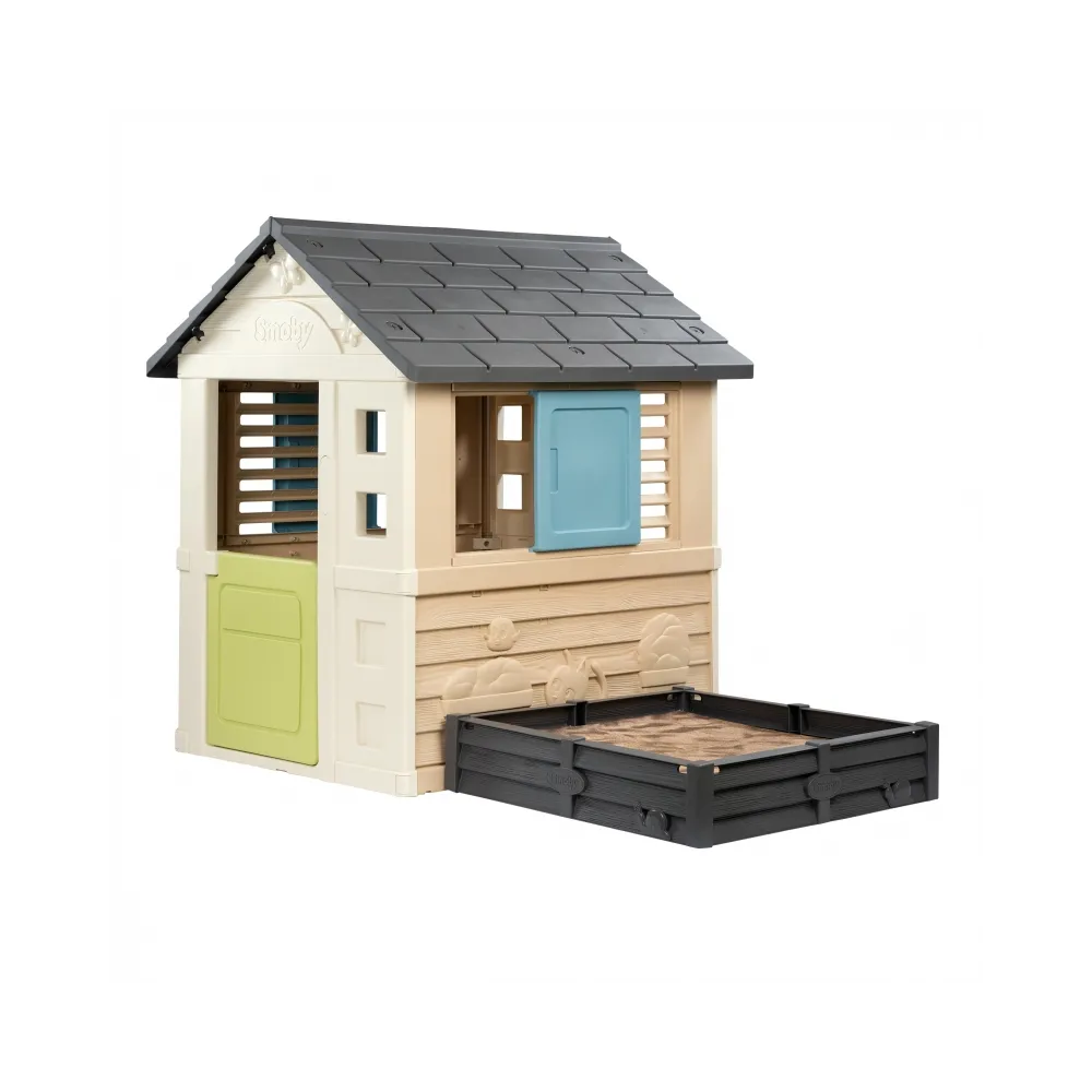 Smoby Life Domek ogrodowy z piaskownicą