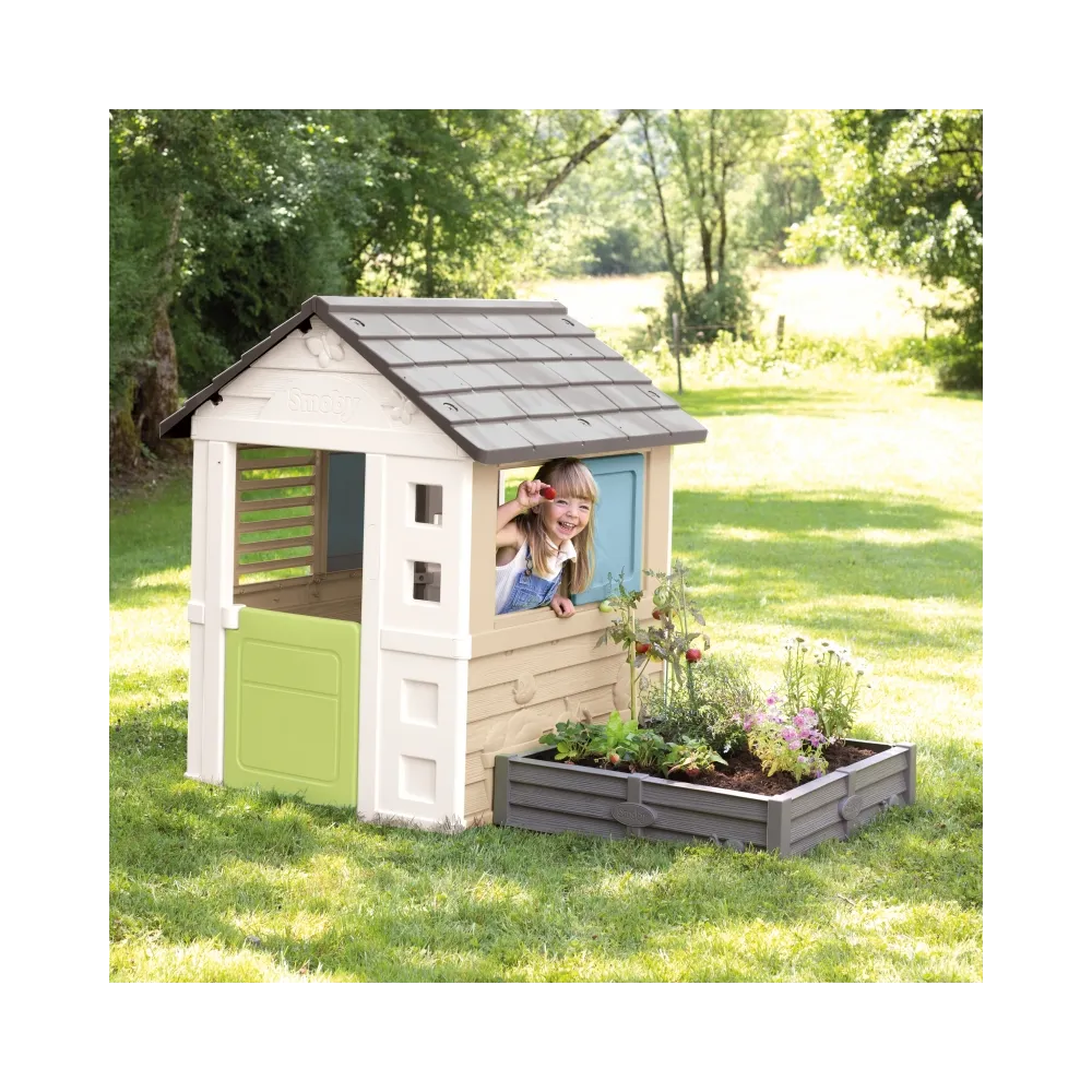 Smoby Life Domek ogrodowy z piaskownicą