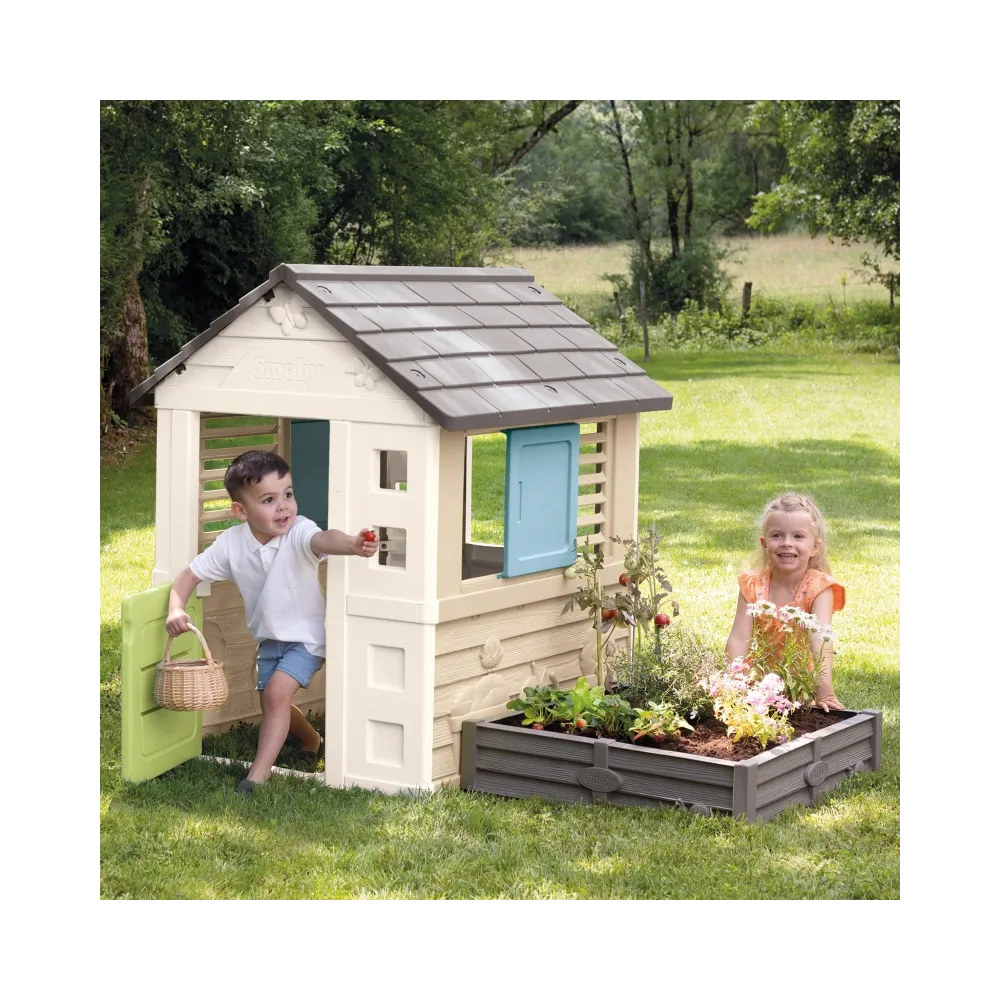 Smoby Life Domek ogrodowy z piaskownicą