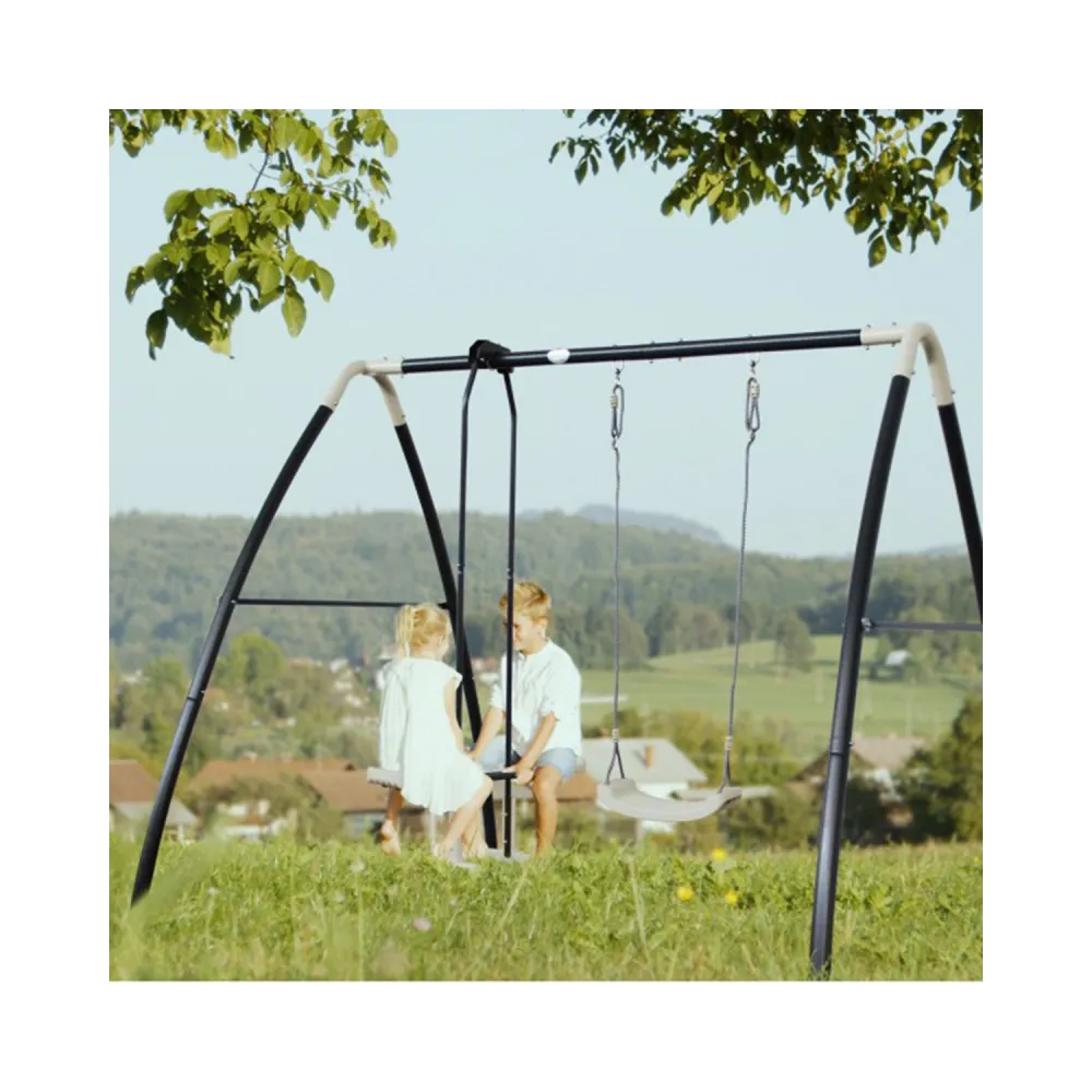AXI Huśtawki Ogrodowe z Metalowym Stelażem dla Dzieci