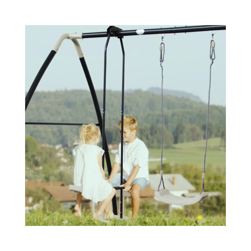 AXI Huśtawki Ogrodowe z Metalowym Stelażem dla Dzieci