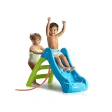 FEBER zjeżdżalnia z wysokimi ściankami i uchwytami