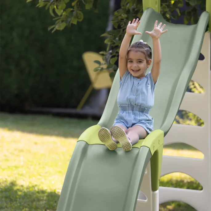 Wytrzymała zjeżdżalnia ogrodowa dla dzieci