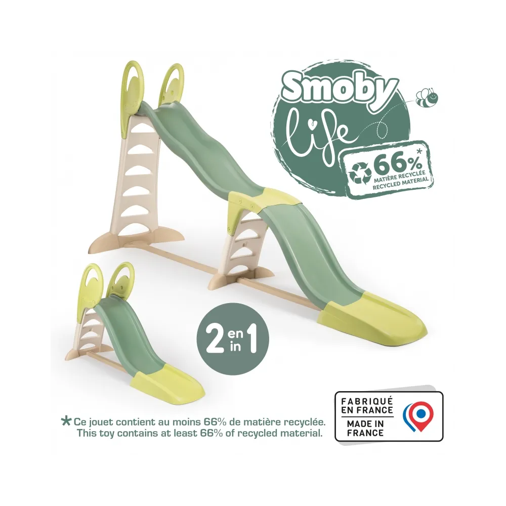 Smoby Zjeżdżalnia MEGAGLISS 2w1