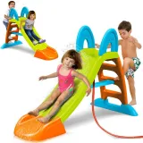 Wodna zjeżdżalnia FEBER o długości 152 cm w ogrodzie