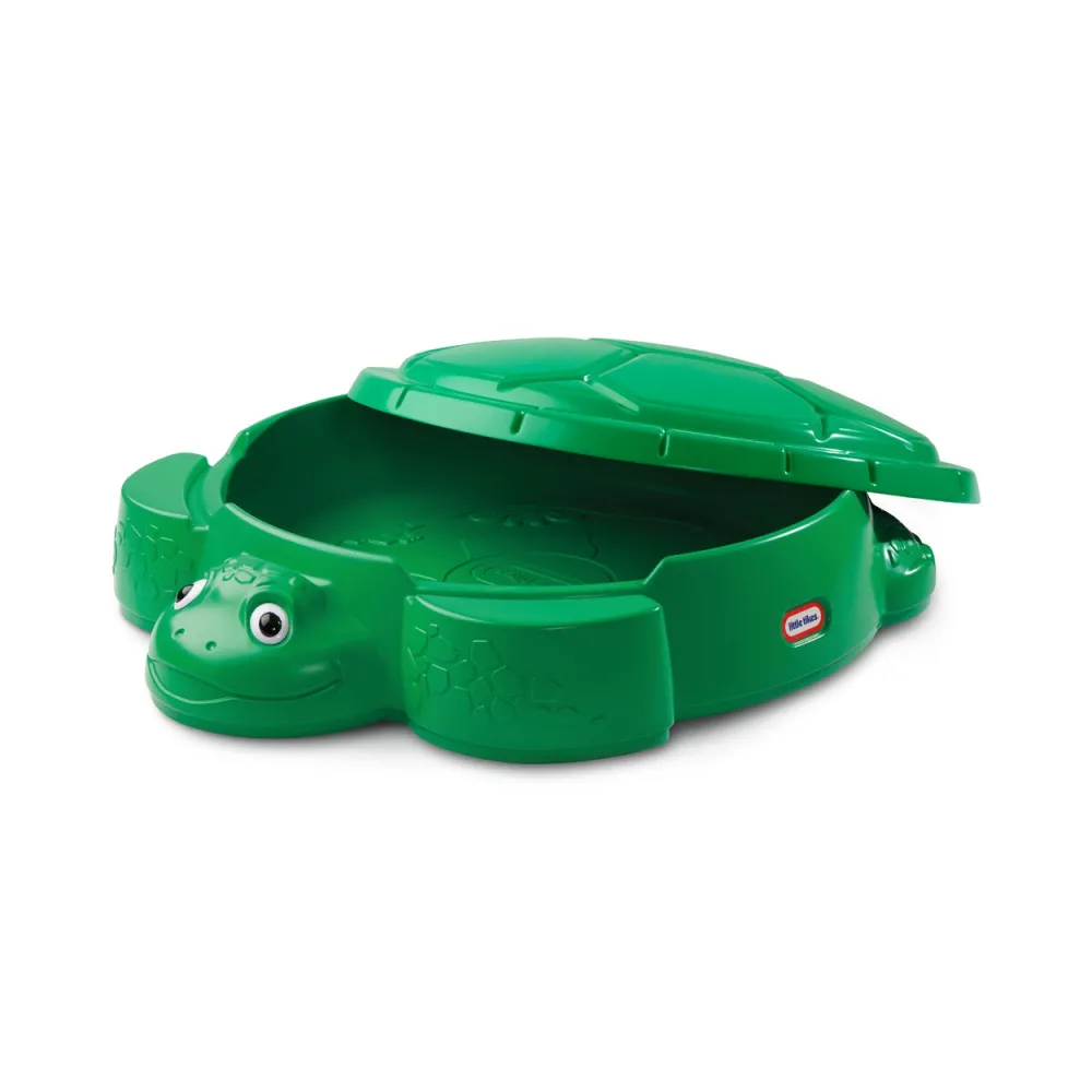 LITTLE TIKES Piaskownica Żółw Pojemnik na Zabawki z Przykrywką