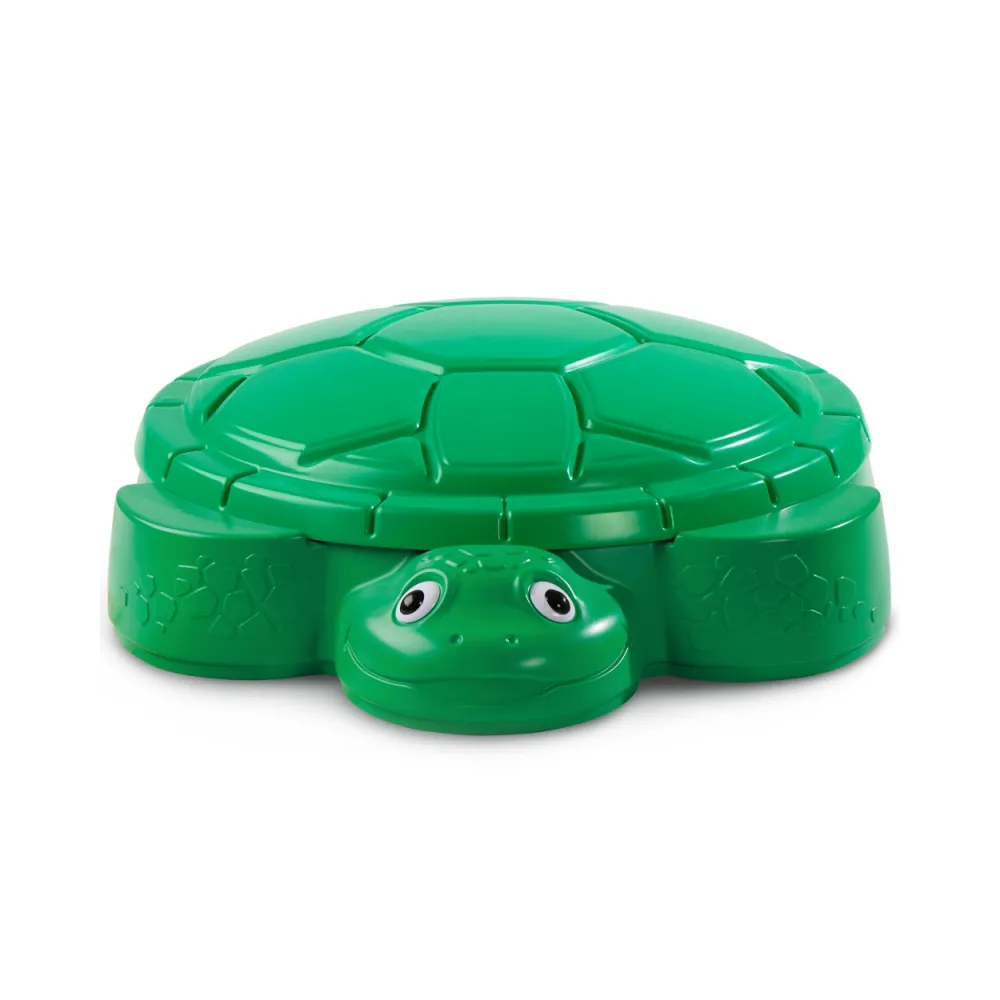 LITTLE TIKES Piaskownica Żółw Pojemnik na Zabawki z Przykrywką