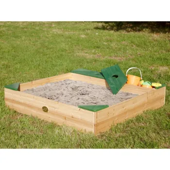 AXI Drewniana Piaskownica z Schowkiem i Plandeką
