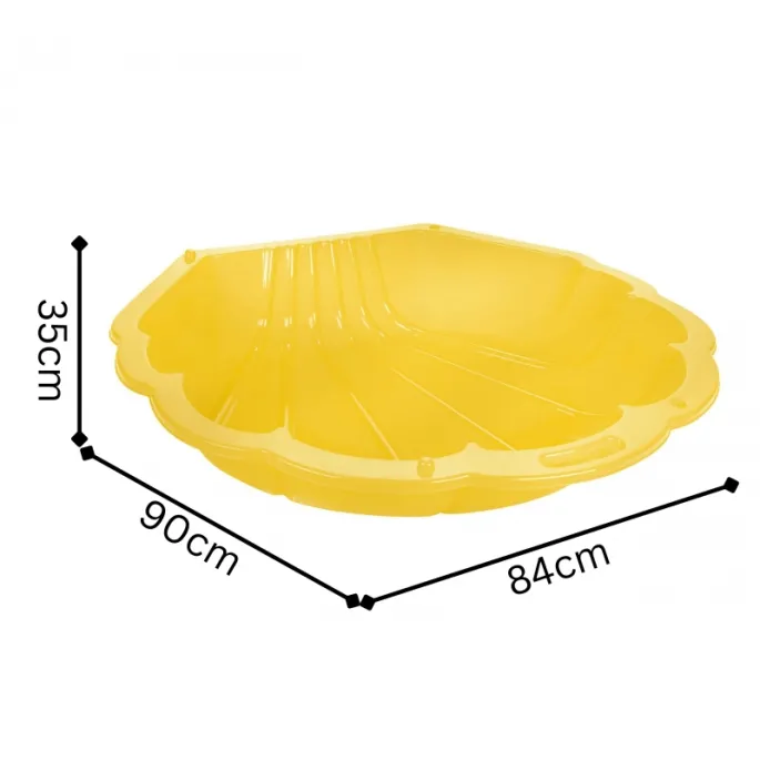 Zamykana piaskownica idealna do zabawy na dworze