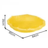 Zamykana piaskownica idealna do zabawy na dworze