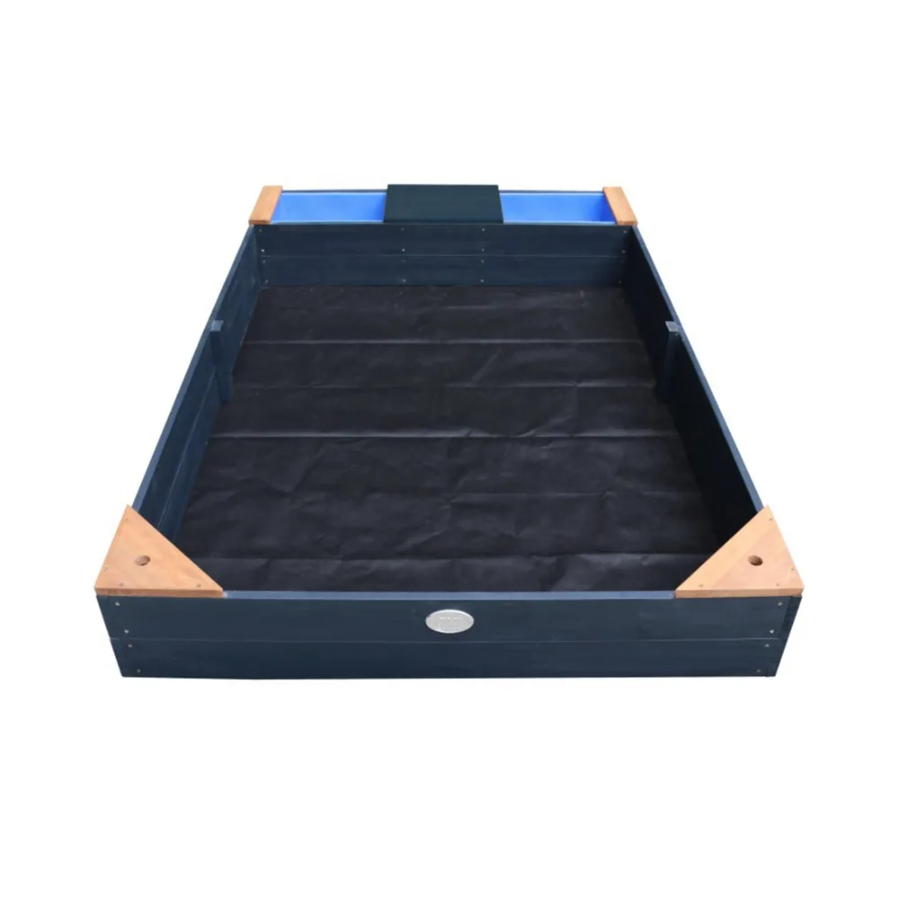 AXI Duża Piaskownica z Pojemnikami Siedziskiem i Przykryciem