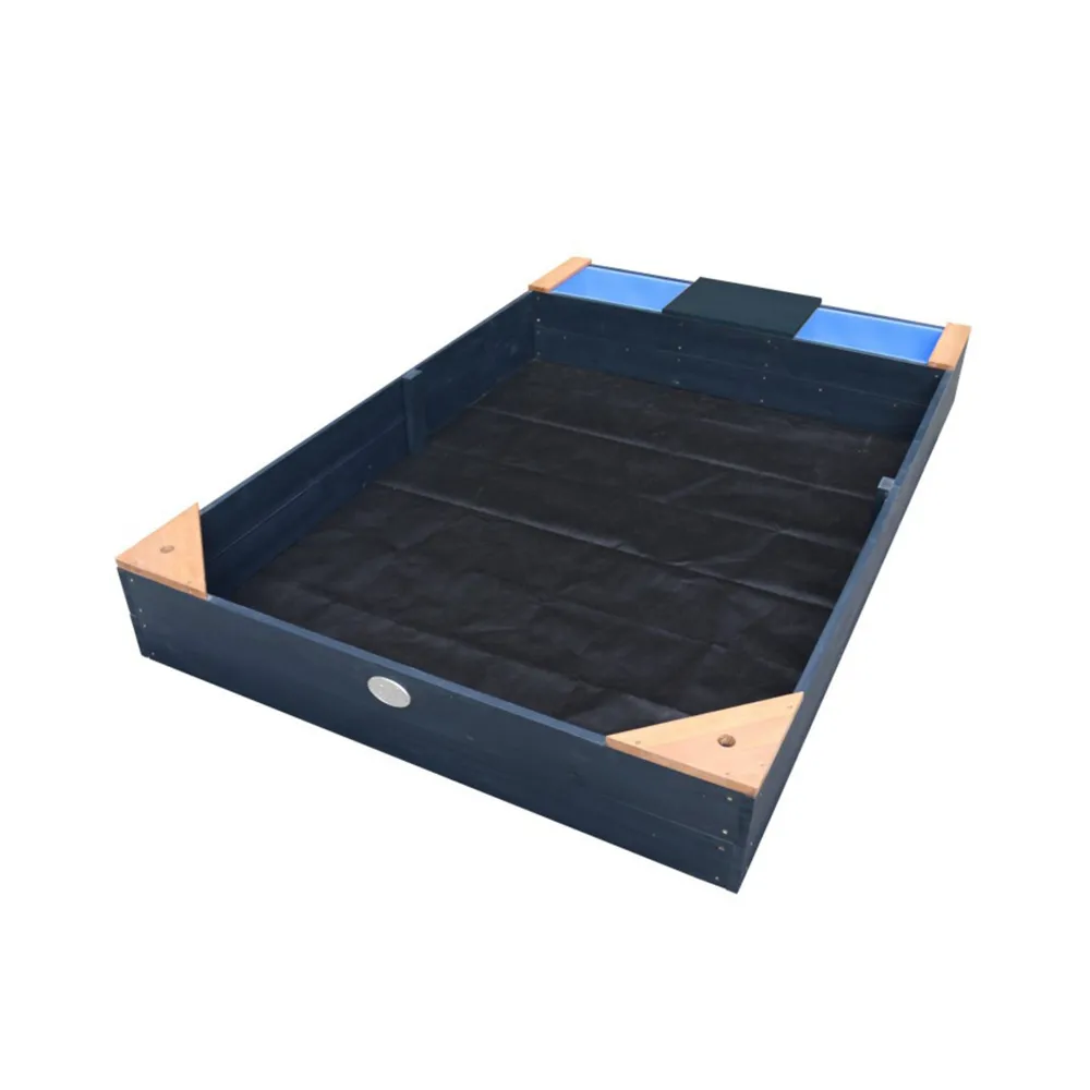 AXI Duża Piaskownica z Pojemnikami Siedziskiem i Przykryciem