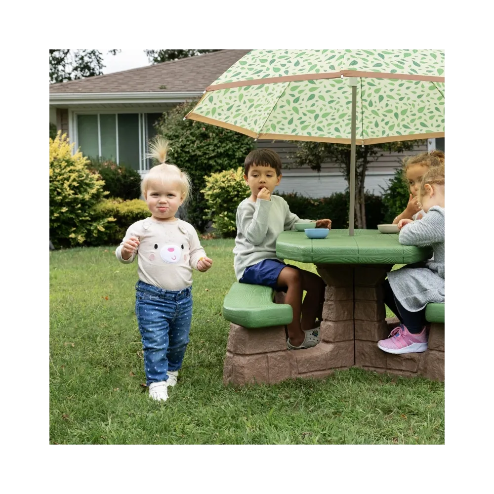 STEP2 Stół - Stolik piknikowy z parasolem