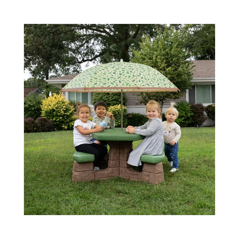 STEP2 Stół - Stolik piknikowy z parasolem